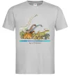 Мужская футболка Age of dinosaurs Серый фото