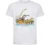 Детская футболка Age of dinosaurs Белый фото