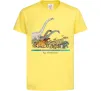 Детская футболка Age of dinosaurs Лимонный фото