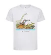 Детская футболка Age of dinosaurs Белый фото