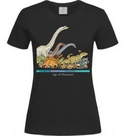 Женская футболка Age of dinosaurs