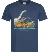 Мужская футболка Age of dinosaurs Темно-синий фото