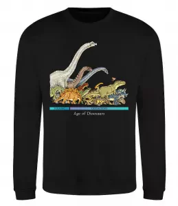 Свитшот Age of dinosaurs Черный фото