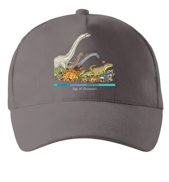 Кепка Age of dinosaurs Серый фото