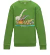 Детский Свитшот Age of dinosaurs Лаймовый Детский Свитшот Age of dinosaurs Лаймовый фото