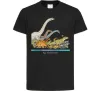 Детская футболка Age of dinosaurs Черный фото