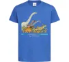 Детская футболка Age of dinosaurs Ярко-синий фото