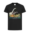 Детская футболка Age of dinosaurs Черный фото