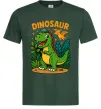 Чоловіча футболка Dinosaur Темно-зелений фото