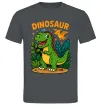 Чоловіча футболка Dinosaur Графіт фото