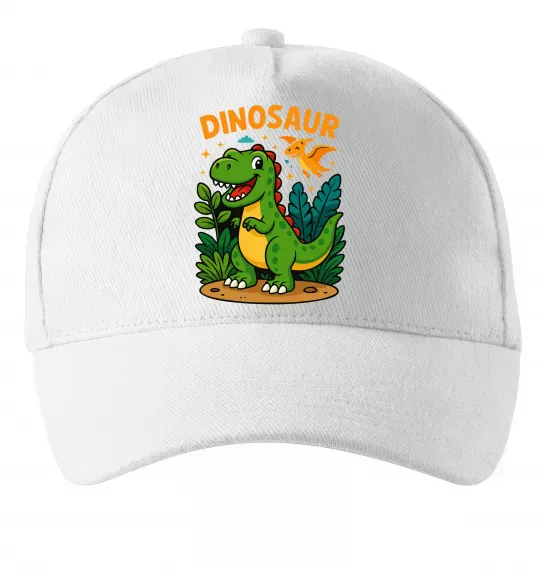 Кепка Dinosaur Белый фото