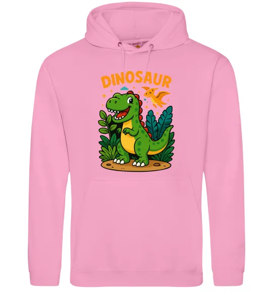 Жіноча толстовка (худі) Dinosaur Рожевий фото