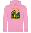 Жіноча толстовка (худі) Dinosaur Рожевий фото
