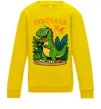 Детский Свитшот Dinosaur Солнечно желтый фото