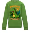 Детский Свитшот Dinosaur Лаймовый фото