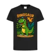 Детская футболка Dinosaur Черный фото