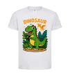 Детская футболка Dinosaur Белый фото