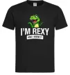 Мужская футболка I`m rexy and I know it Черный фото