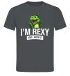 Мужская футболка I`m rexy and I know it Графит фото