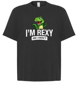 Футболка Оверсайз I`m rexy and I know it