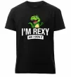 Мужская премиум футболка I`m rexy and I know it Черный фото