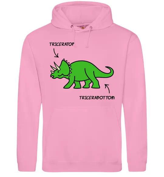 Жіноча толстовка (худі) Triceratop Рожевий фото