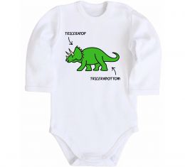 Детский боди Triceratop Детский боди Triceratop