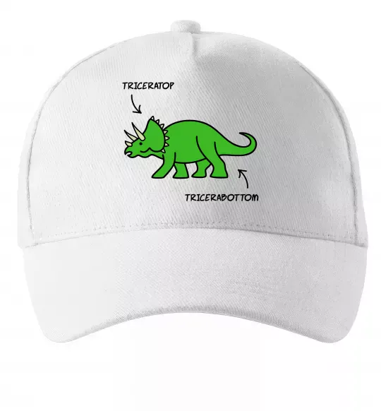Кепка Triceratop Білий фото