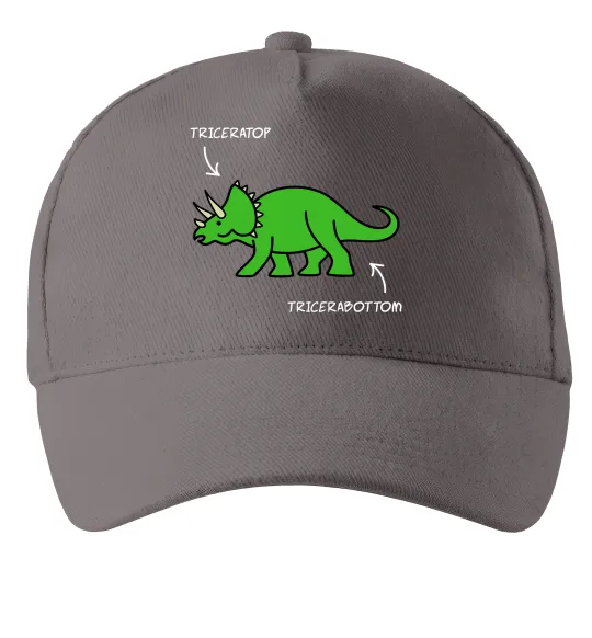 Кепка Triceratop Сірий фото