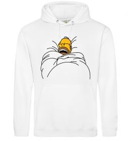 Женская толстовка (худи) Гомер під ковдрою