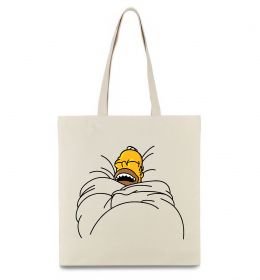 Эко-сумка Гомер під ковдрою