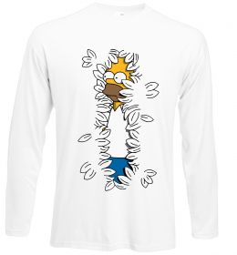 Лонгслив Гомер в кущах