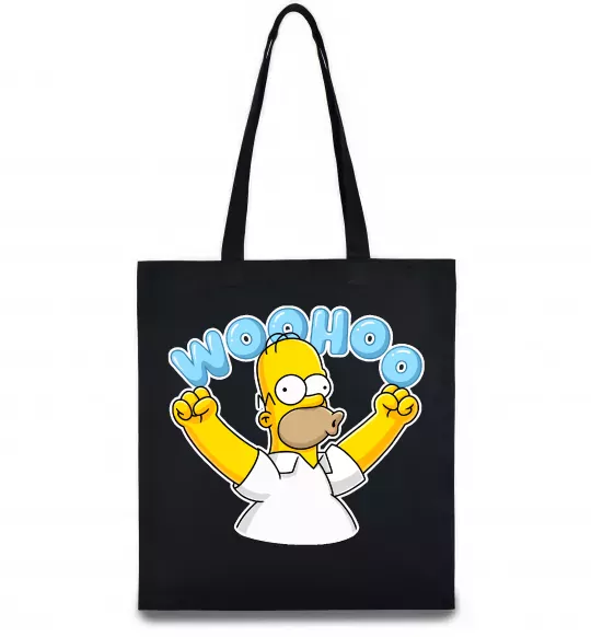 Эко-сумка Woohoo Черный фото