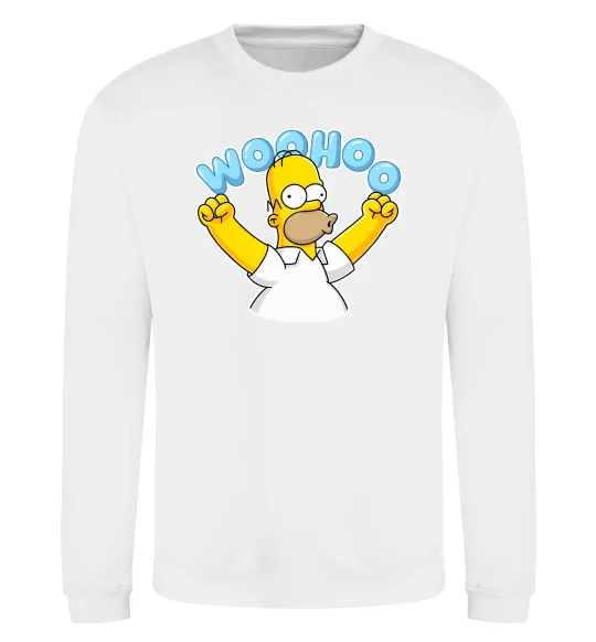 Свитшот Woohoo Белый фото