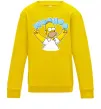 Детский Свитшот Woohoo Солнечно желтый фото