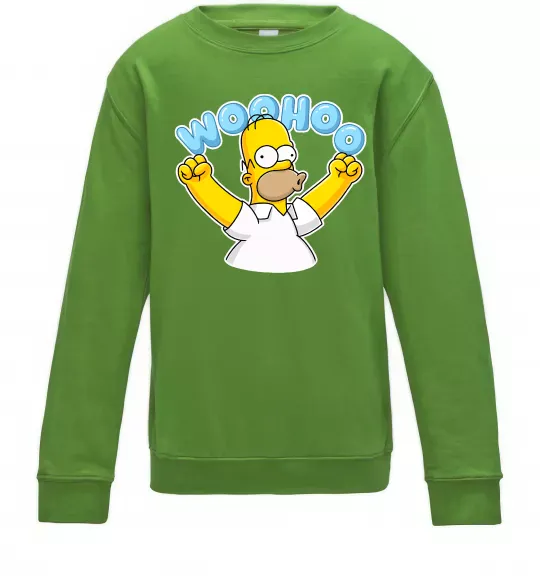 Детский Свитшот Woohoo Лаймовый фото