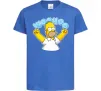 Дитяча футболка Woohoo Яскраво-синій фото
