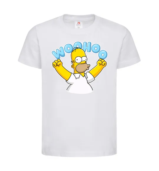 Детская футболка Woohoo Белый фото