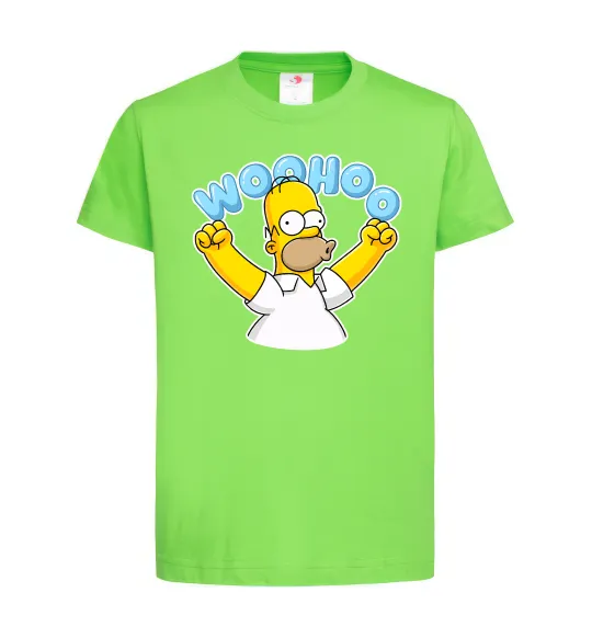 Детская футболка Woohoo Лаймовый фото