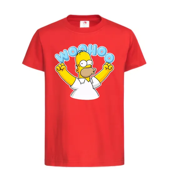 Детская футболка Woohoo Красный фото