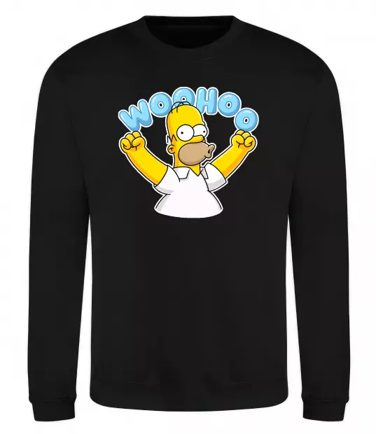 Свитшот Woohoo Черный фото