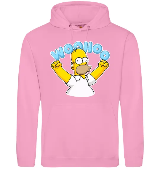 Мужская толстовка (худи) Woohoo Розовый фото