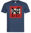 Чоловіча футболка Duff beer Темно-синій фото