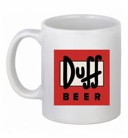 Чашка керамическая Duff beer