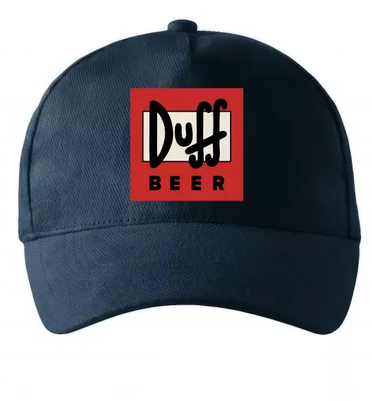 Кепка Duff beer Темно-синий фото