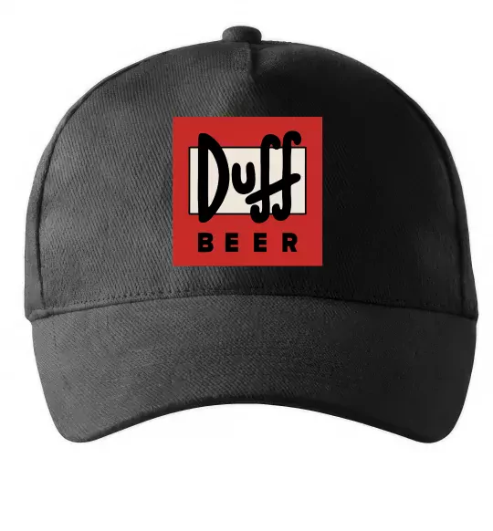 Кепка Duff beer Черный фото