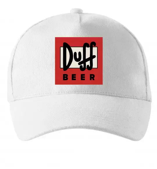 Кепка Duff beer Белый фото
