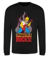 Світшот Springfield rocks Чорний фото