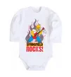 Детский боди Springfield rocks Белый фото