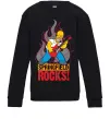 Детский Свитшот Springfield rocks Черный фото